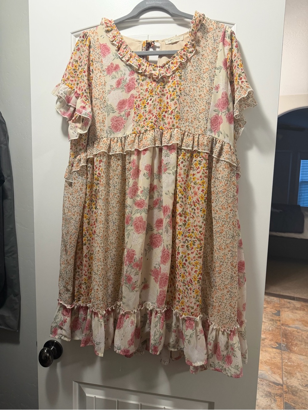 Shop Stevie Floral Chiffon Printed Dresses
